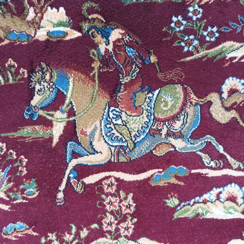 Dywan ekskluzywny QUM Silk 10 czerwony _dywanywitek_pl_9