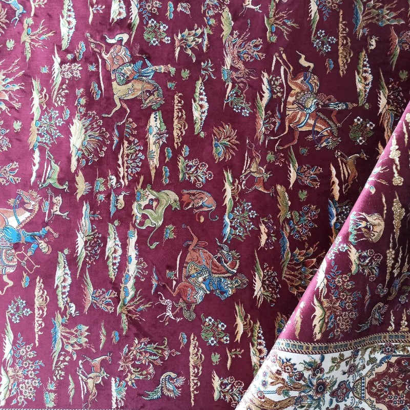 Dywan ekskluzywny QUM Silk 10 czerwony _dywanywitek_pl_10