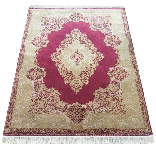 Dywan ekskluzywny QUM Silk 02 czerwony _dywanywitek_pl_3