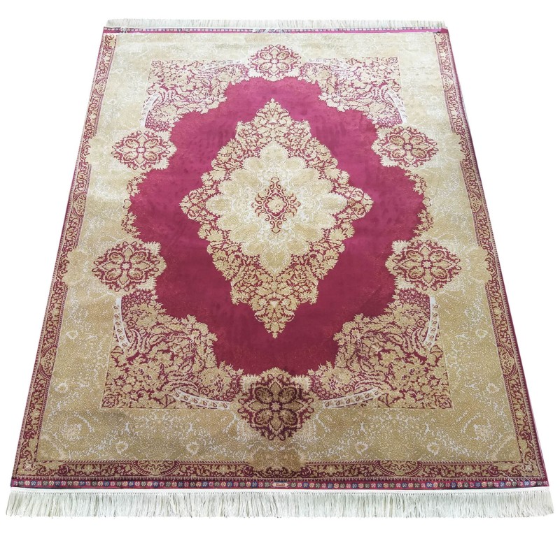 Dywan ekskluzywny QUM Silk 02 czerwony _dywanywitek_pl_3