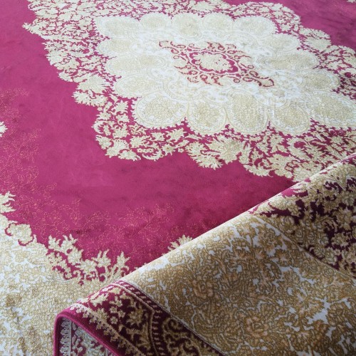 Dywan ekskluzywny QUM Silk 02 czerwony _dywanywitek_pl_6