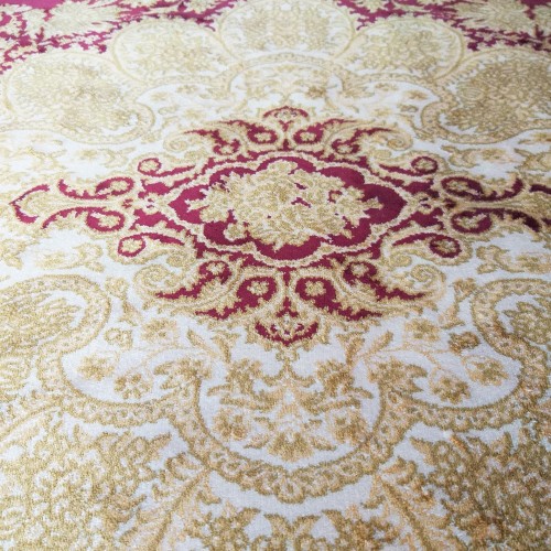 Dywan ekskluzywny QUM Silk 02 czerwony _dywanywitek_pl_9