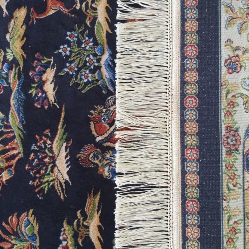 Dywan ekskluzywny QUM Silk 10 granatowy _dywanywitek_pl_4