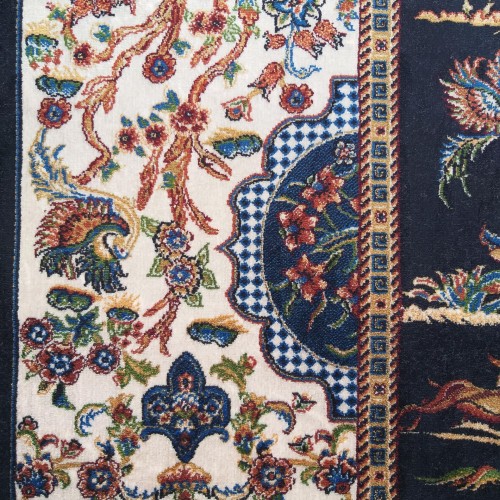 Dywan ekskluzywny QUM Silk 10 granatowy _dywanywitek_pl_8