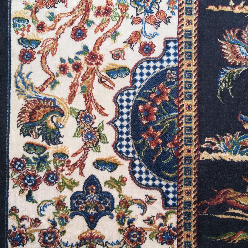 Dywan ekskluzywny QUM Silk 10 granatowy _dywanywitek_pl_8