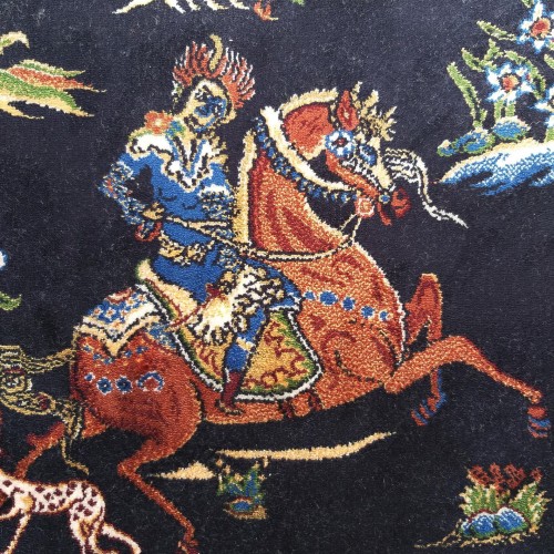 Dywan ekskluzywny QUM Silk 10 granatowy _dywanywitek_pl_10