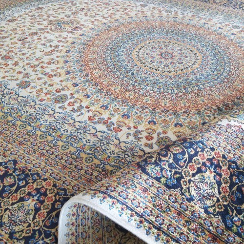 Dywan ekskluzywny QUM Silk 07 kremowy _dywanywitek_pl_7