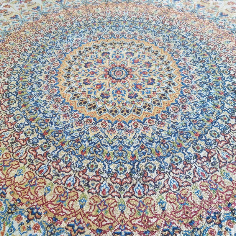 Dywan ekskluzywny QUM Silk 07 kremowy _dywanywitek_pl_8