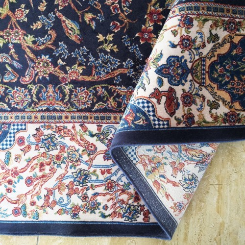 Dywan ekskluzywny QUM Silk 11 granatowy _dywanywitek_pl_5