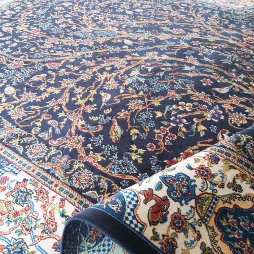 Dywan ekskluzywny QUM Silk 11 granatowy _dywanywitek_pl_7