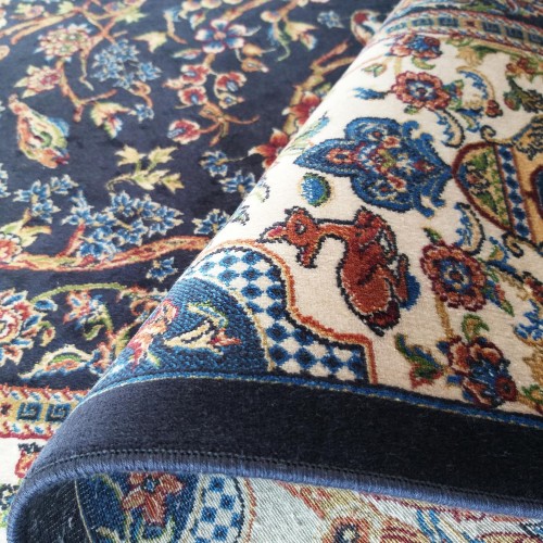 Dywan ekskluzywny QUM Silk 11 granatowy _dywanywitek_pl_8