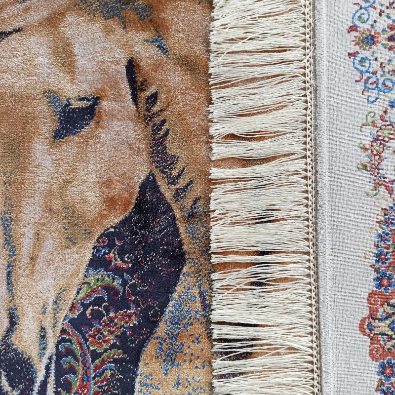 Dywan ekskluzywny QUM Silk 04 granatowy HORSE _dywanywitek_pl_4