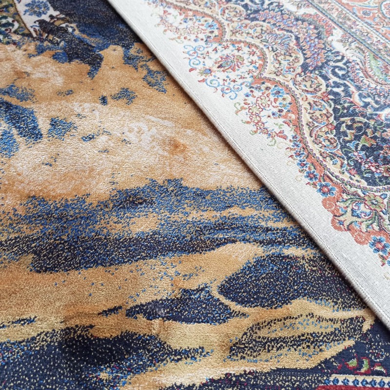 Dywan ekskluzywny QUM Silk 04 granatowy HORSE _dywanywitek_pl_6