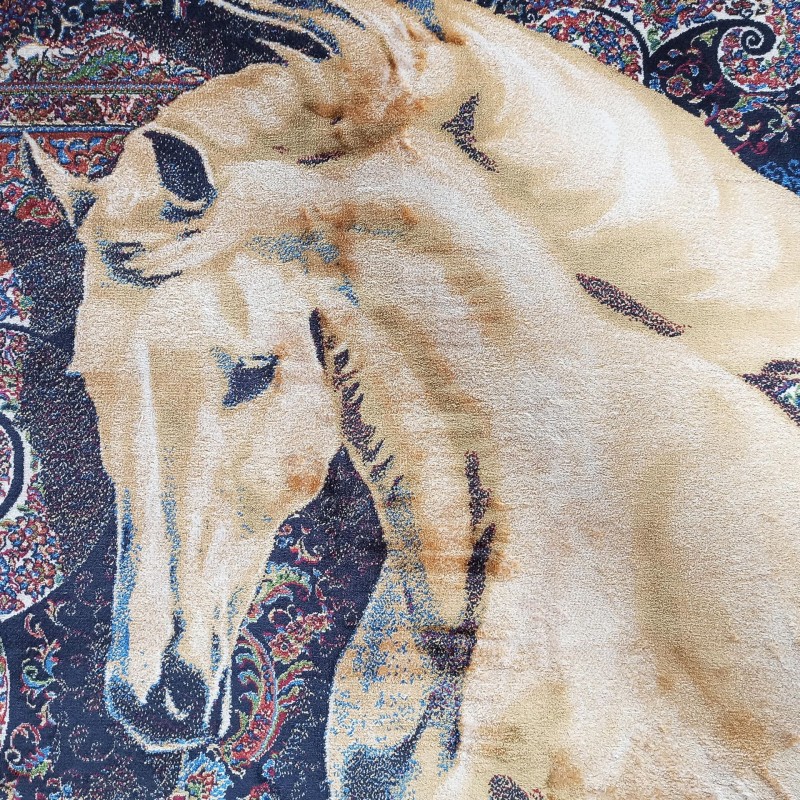 Dywan ekskluzywny QUM Silk 04 granatowy HORSE _dywanywitek_pl_11