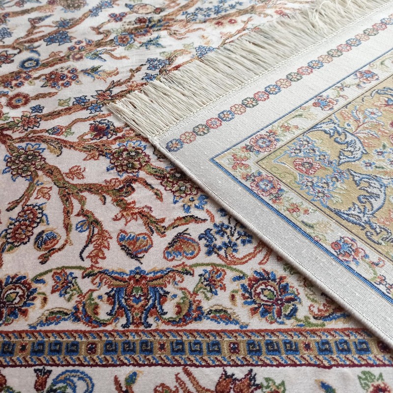 Dywan ekskluzywny QUM Silk 11 kremowy _dywanywitek_pl_6