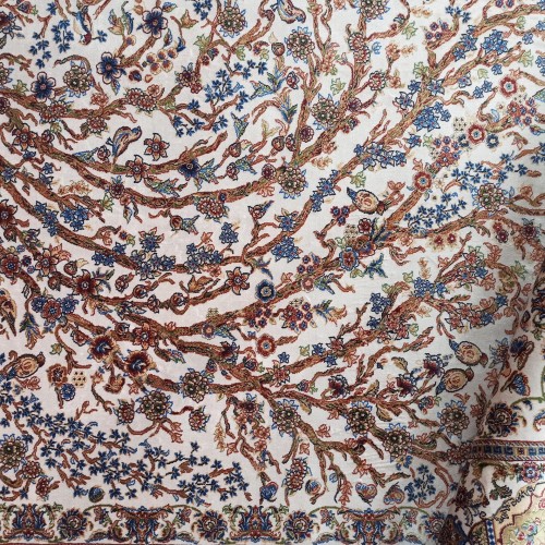 Dywan ekskluzywny QUM Silk 11 kremowy _dywanywitek_pl_7