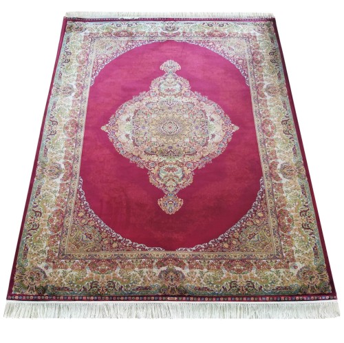 Dywan ekskluzywny QUM Silk 01 czerwony _dywanywitek_pl_3
