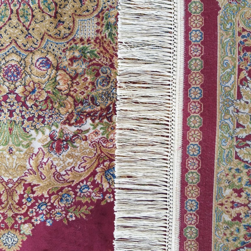 Dywan ekskluzywny QUM Silk 01 czerwony _dywanywitek_pl_4