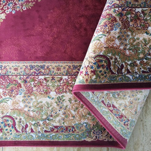 Dywan ekskluzywny QUM Silk 01 czerwony _dywanywitek_pl_5