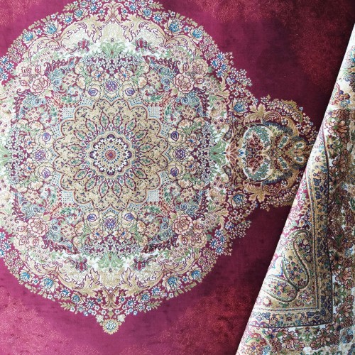 Dywan ekskluzywny QUM Silk 01 czerwony _dywanywitek_pl_7