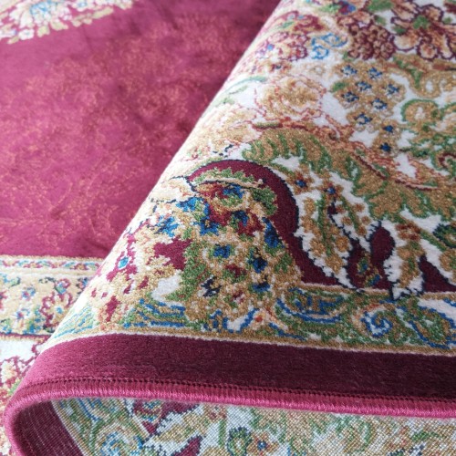 Dywan ekskluzywny QUM Silk 01 czerwony _dywanywitek_pl_8