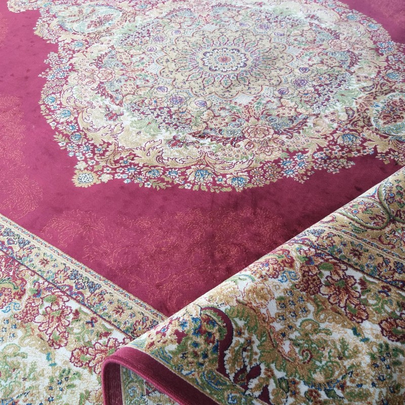 Dywan ekskluzywny QUM Silk 01 czerwony _dywanywitek_pl_9