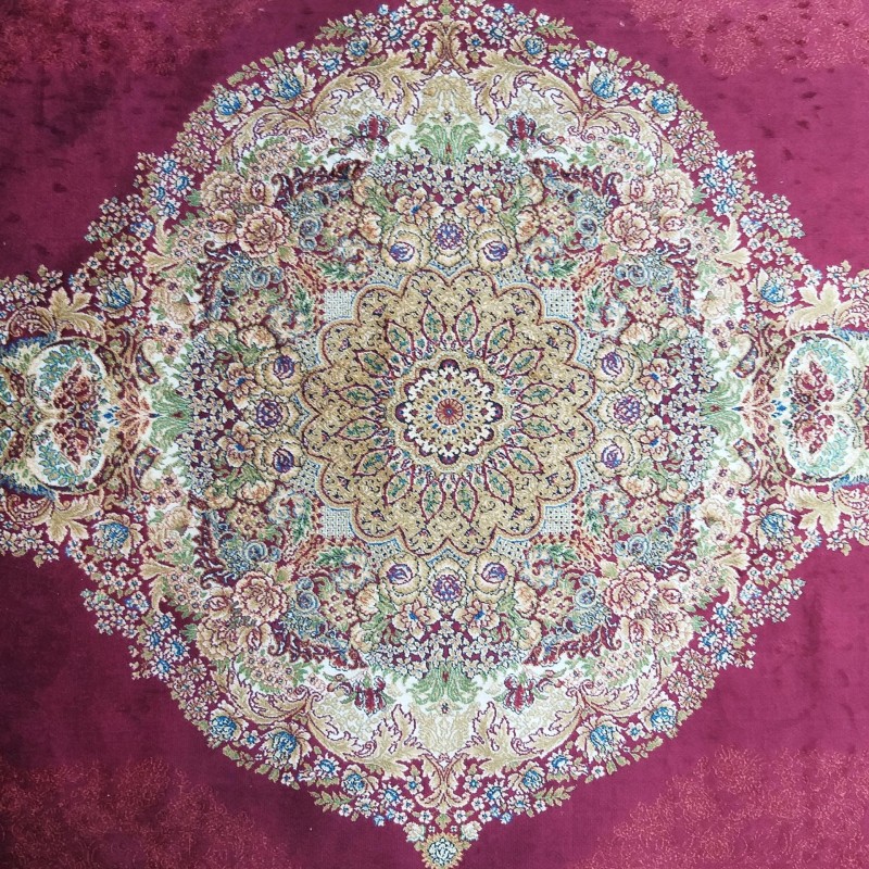 Dywan ekskluzywny QUM Silk 01 czerwony _dywanywitek_pl_10