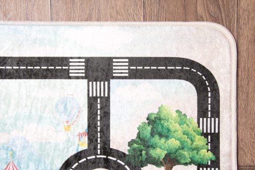 Dywan dla dzieci KIDS 574 Uliczki Drogi Miasto _dywanywitek_pl_3