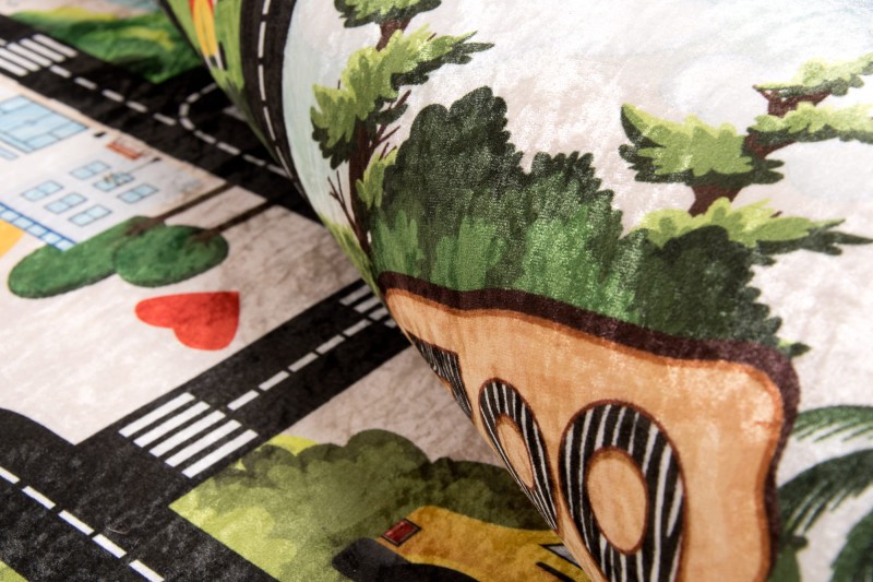 Dywan dla dzieci KIDS 574 Uliczki Drogi Miasto _dywanywitek_pl_5