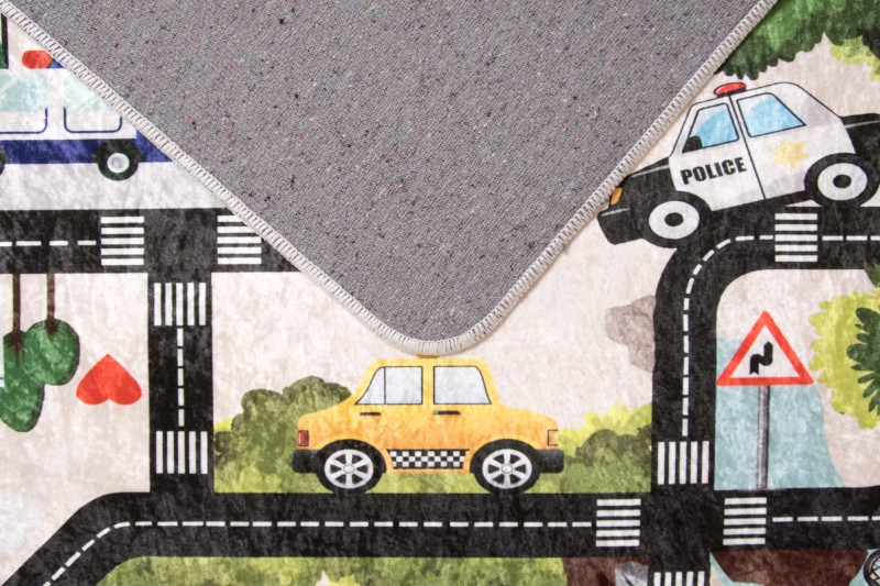 Dywan dla dzieci KIDS 574 Uliczki Drogi Miasto _dywanywitek_pl_7