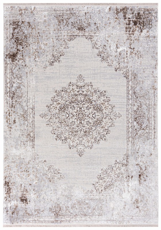 Dywan K895D SH_CREAM L_GRAY SAHARA _dywanywitek_pl_