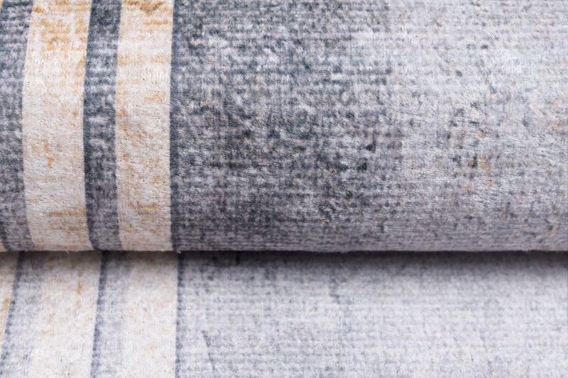 Runo szarego dywanu vintage 29870 Print Toscana