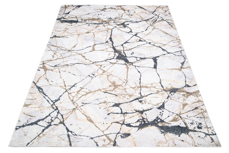 Rzut ukośny dywanu nowoczesnego 21136 Print Toscana