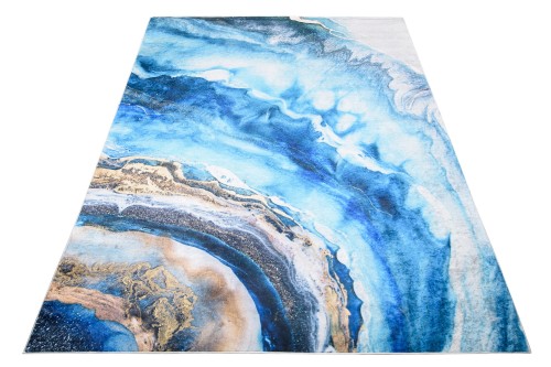 Rzut ukośny dywanu abstrakcyjnego 38650 Print Toscana