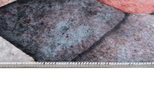 Brzeg dywanu geometrycznego 8001 Print Toscana