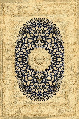 Dywan wełniany Dywilan Superior Piemonte niebieski velvet