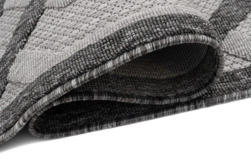 Bok szarego dywanu zewnętrznego 3d Cansas T936A