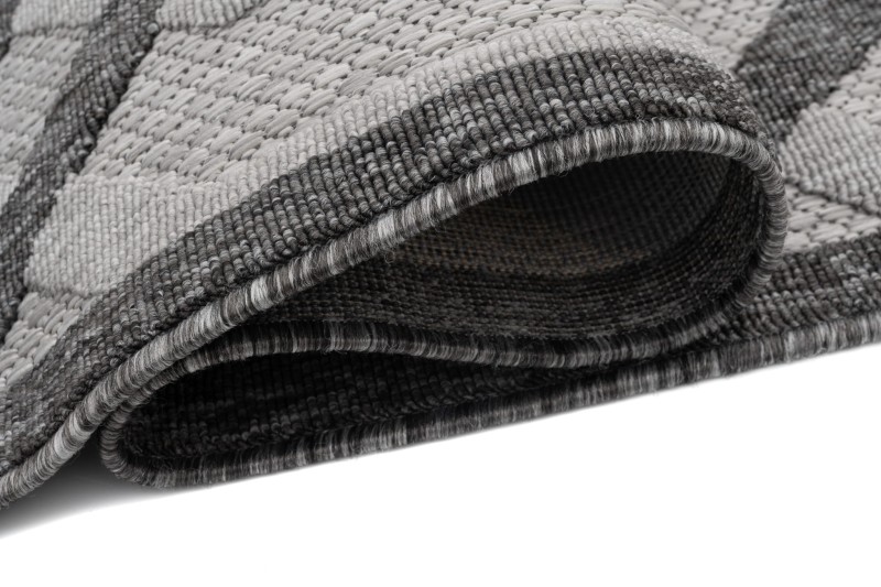 Bok szarego dywanu zewnętrznego 3d Cansas T936A