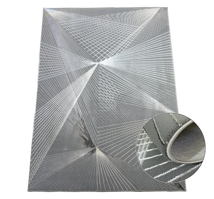 Dywan ALLIANZ 6305 SZARY _dywanywitek_pl_2
