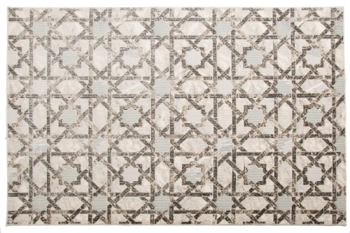 Dywan ANEMON 3495A niebiesko-beżowy _dywanywitek_pl_3