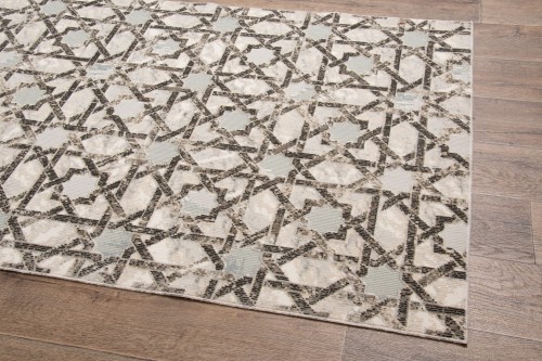 Dywan ANEMON 3495A niebiesko-beżowy _dywanywitek_pl_4