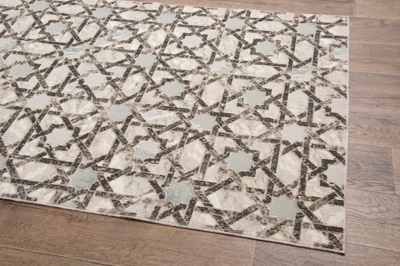 Dywan ANEMON 3495A niebiesko-beżowy _dywanywitek_pl_4