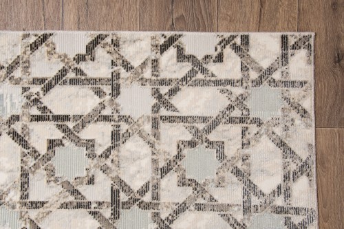 Dywan ANEMON 3495A niebiesko-beżowy _dywanywitek_pl_7