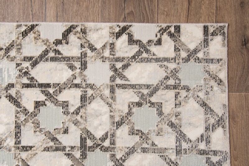 Dywan ANEMON 3495A niebiesko-beżowy _dywanywitek_pl_7