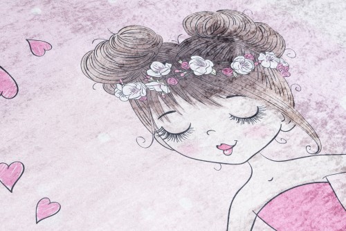 Dywan różowa baletnica 2161 PRINT EMMA_dywanywitek_pl_4