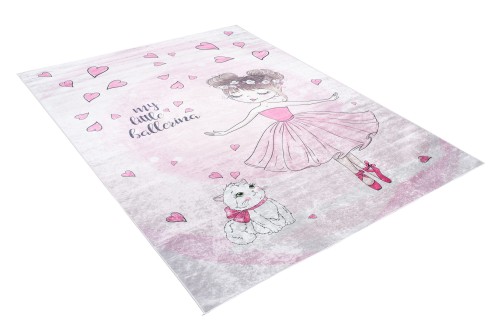 Dywan różowa baletnica 2161 PRINT EMMA_dywanywitek_pl_3