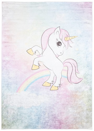 Dywan Jednorożec dla dziewczynki 2661 PRINT EMMA _dywanywitek_pl_