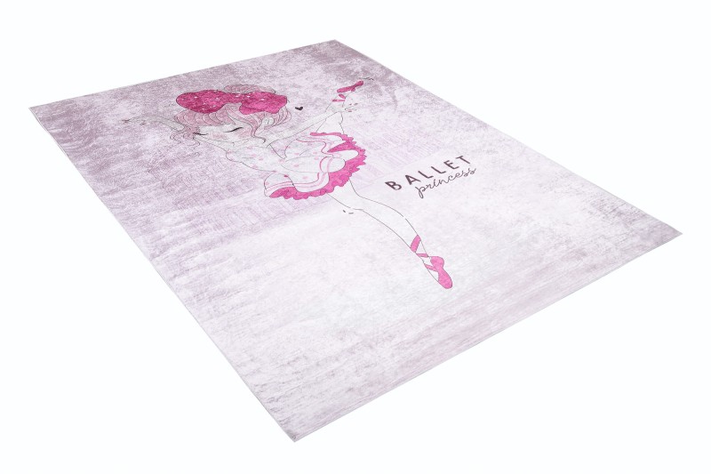 Dywan dla dziewczynki różowa baletnica 41970 PRINT EMMA_dywanywitek_pl_4