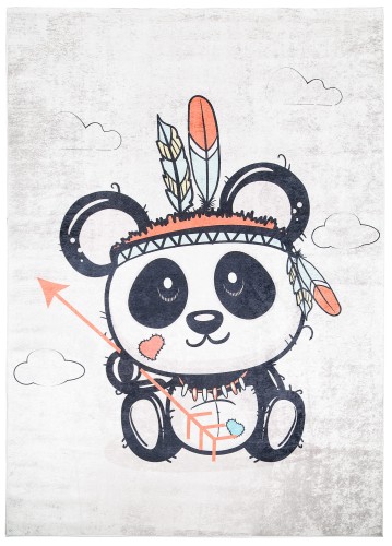 Dywan dziecięcy miś panda Indianin 2029 Print Emma