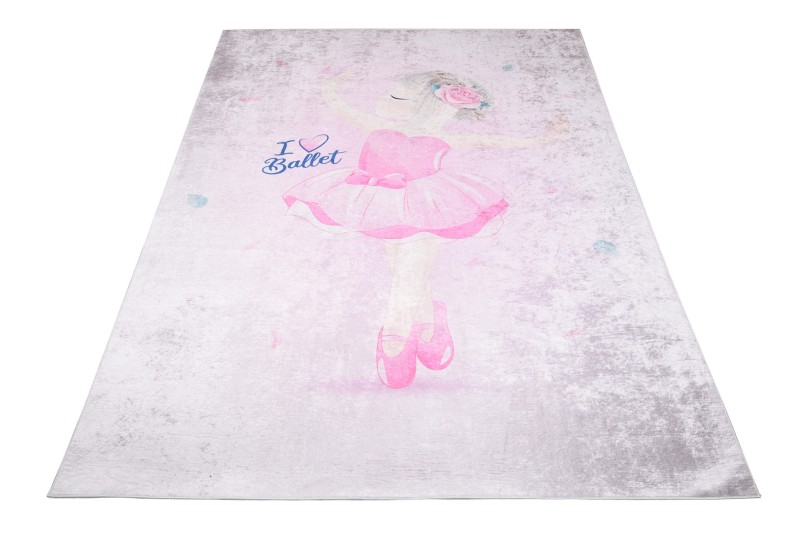 Dywan dla dziewczynki baletnica 42810 PRINT EMMA_dywanywitek_pl_3